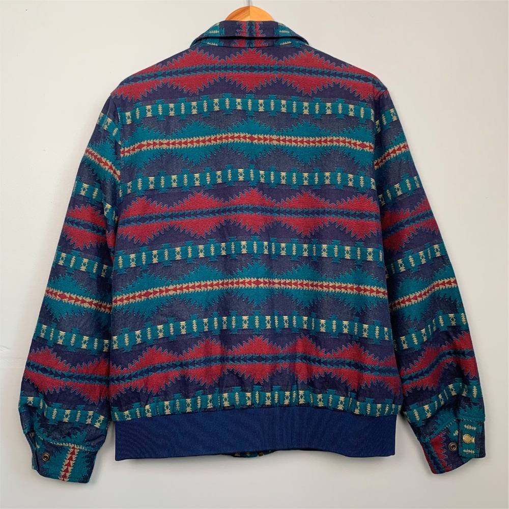 Pendleton Native Pattern Bomber Jacket - image 2